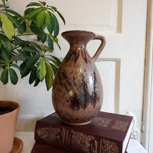 Vintage Blue Mountain Pottery Vase Mocha Glaze