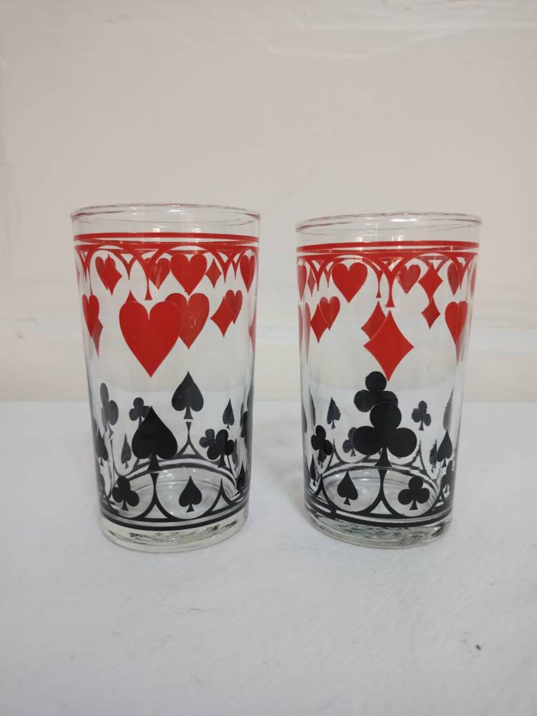 Vintage Schwartz Mustard Glasses Tumblers 1960's Etsy