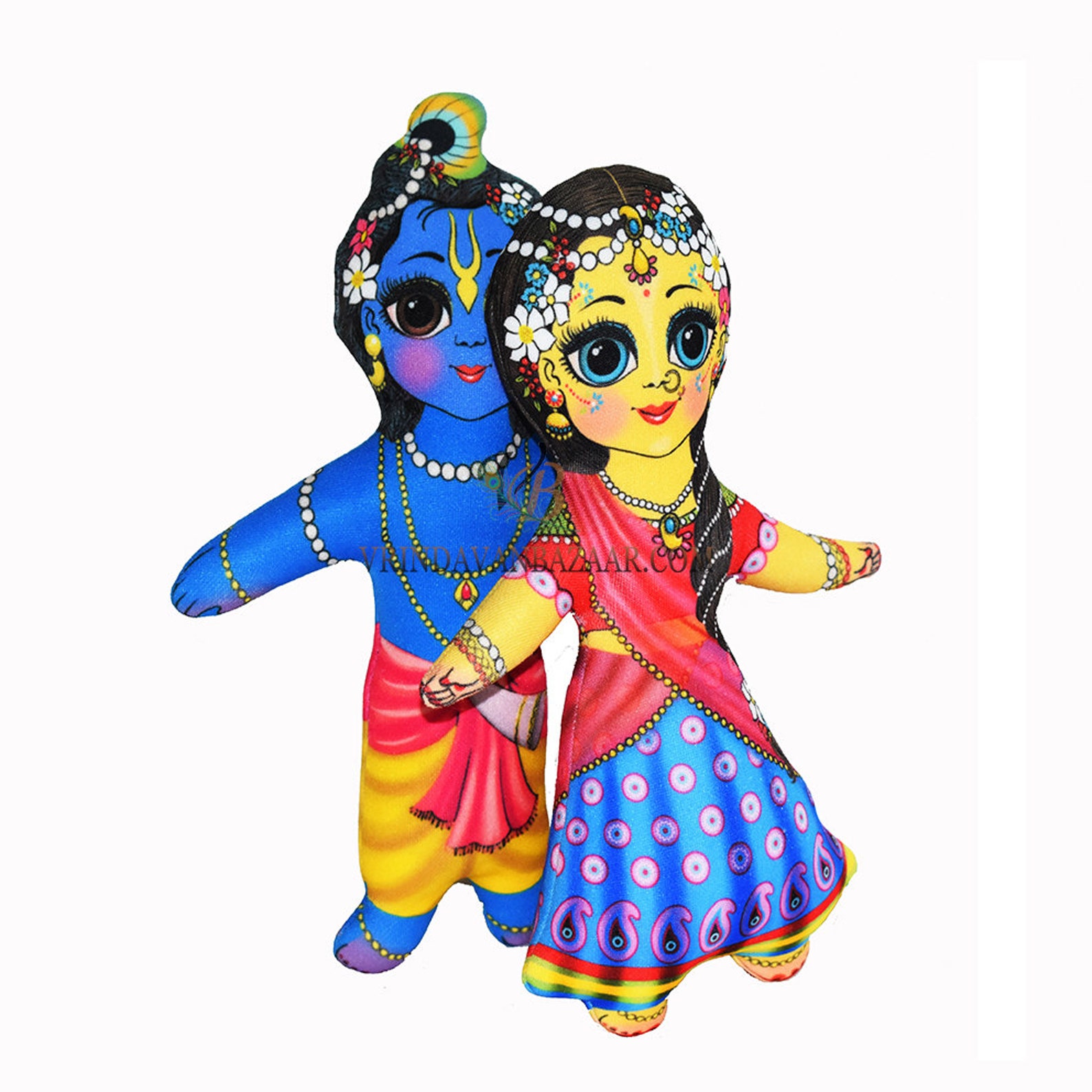 Radha Krishna Soft Toy soft and cute 6 Inch Etsy