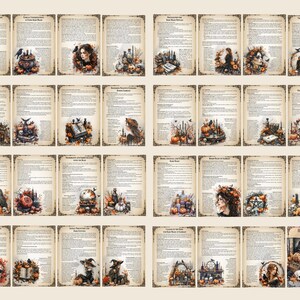 Pu&ograve; includere: Un libro in stile vintage con illustrazioni e testo su come usare la magia domestica. Il libro ha una copertina marrone con un bordo dorato e un'illustrazione di teschio sulla copertina. Il testo sulla copertina recita "Come usare la magia domestica".