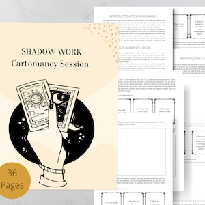 SHADOW WORK Cartomancy Session, Enlightenment Journal, Shadow work journal, Instant download