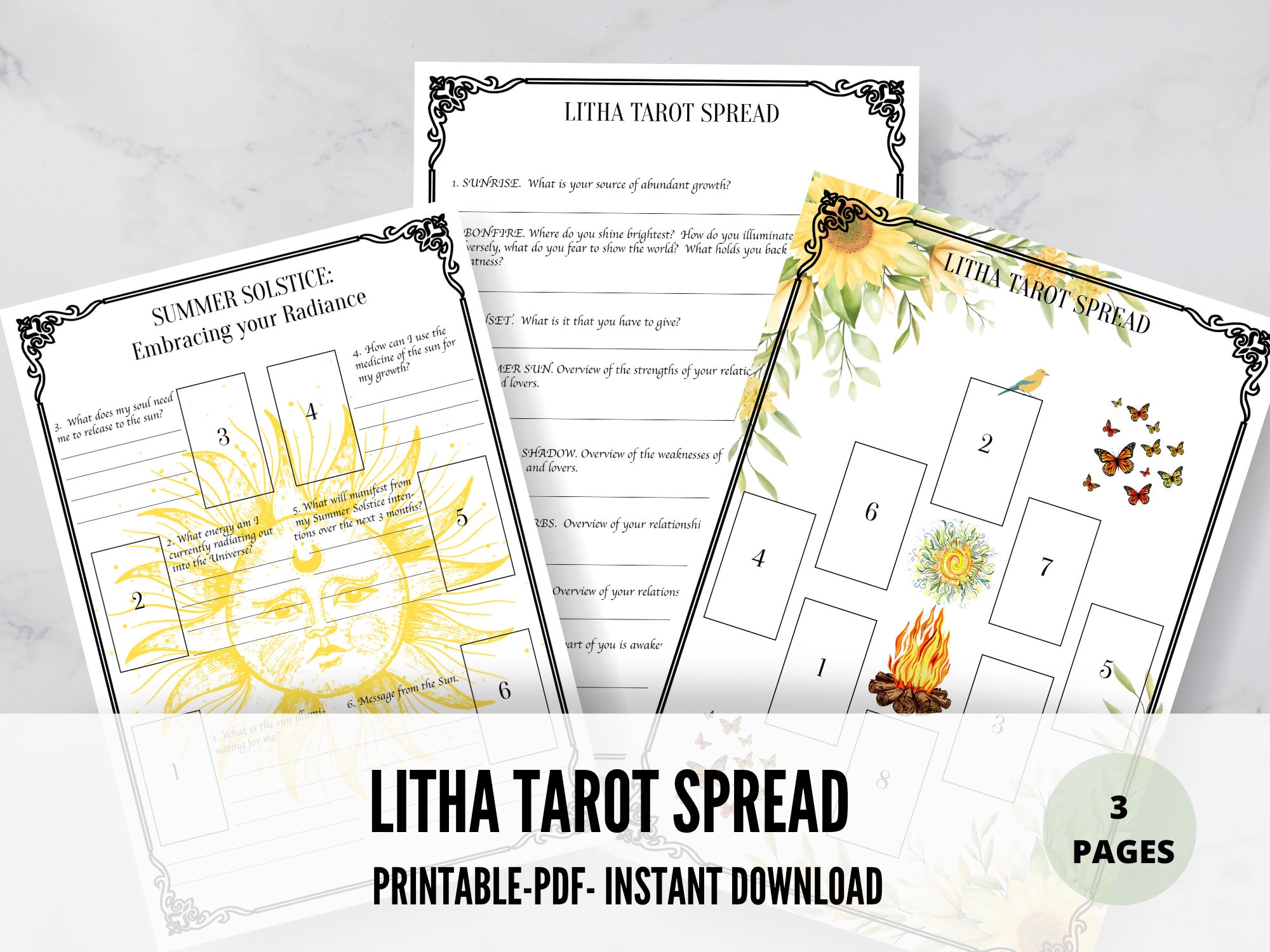 printable solstice etsy