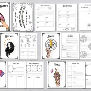 The Witches Workbook + Bonus: Magic Correspondences | Blank Grimoire ...