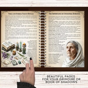 Invoking Ancestors Grimoire Pages: Basic Guide (printable) - Etsy