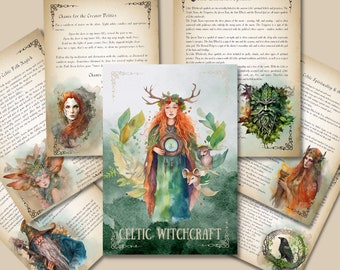 Celtic Witchcraft Book of Shadows Pages: Grimoire Basics (PDF Download)