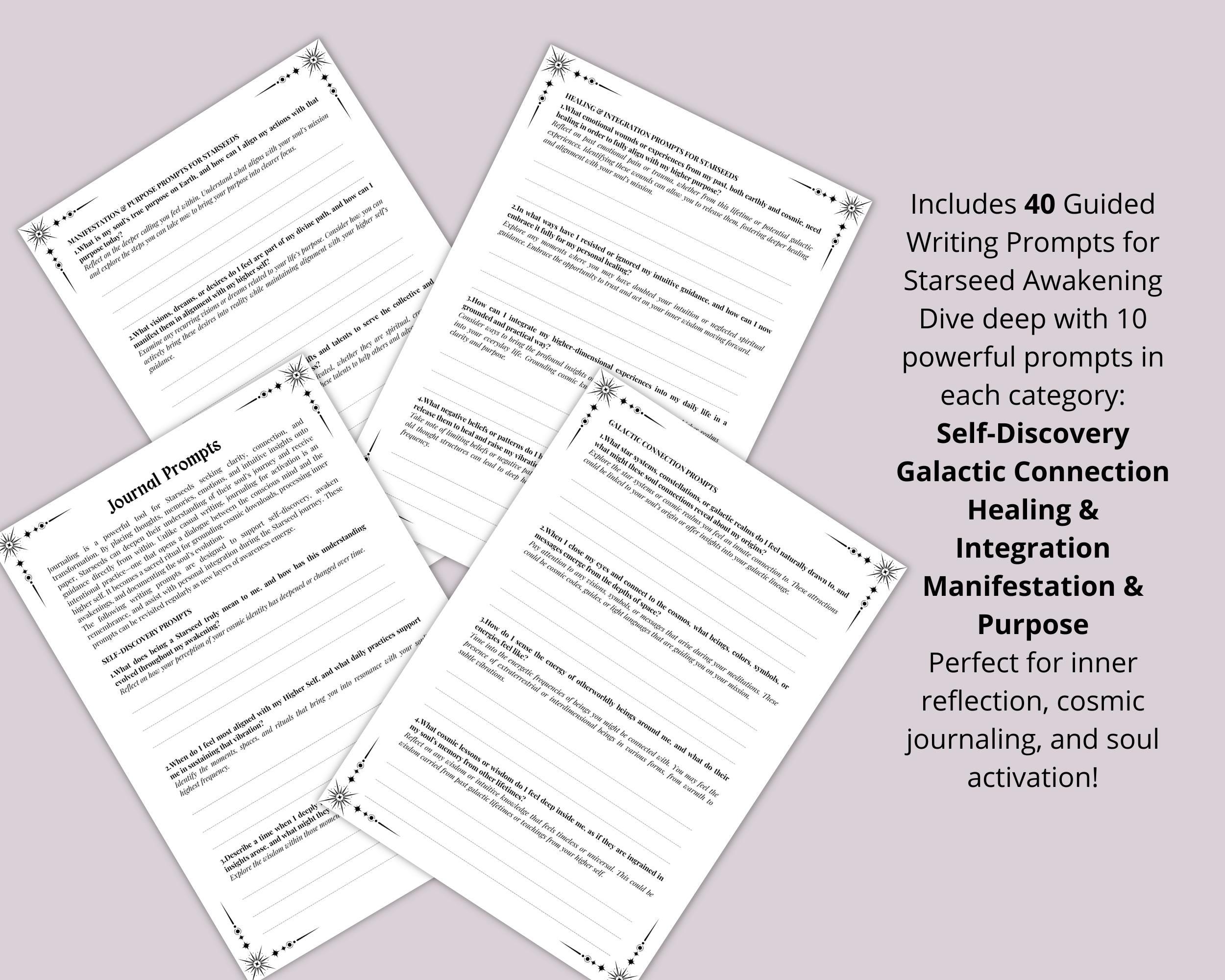 Starseed Awakening Workbook PDF | Galactic Origins, Light Codes ...