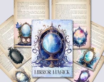 Mirror Magick Book of Shadows Pages (PDF Download)