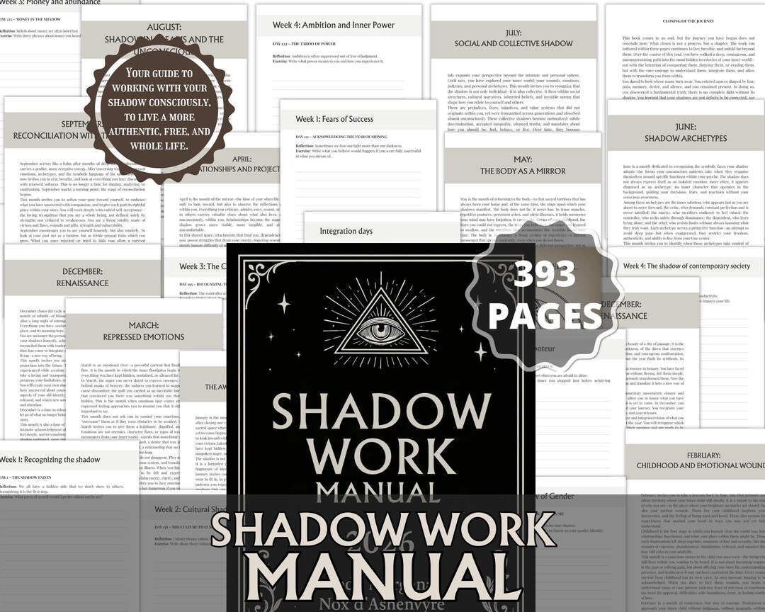 Shadow Work Journal 2026 for Emotional Healing and Spiritual Growth ...