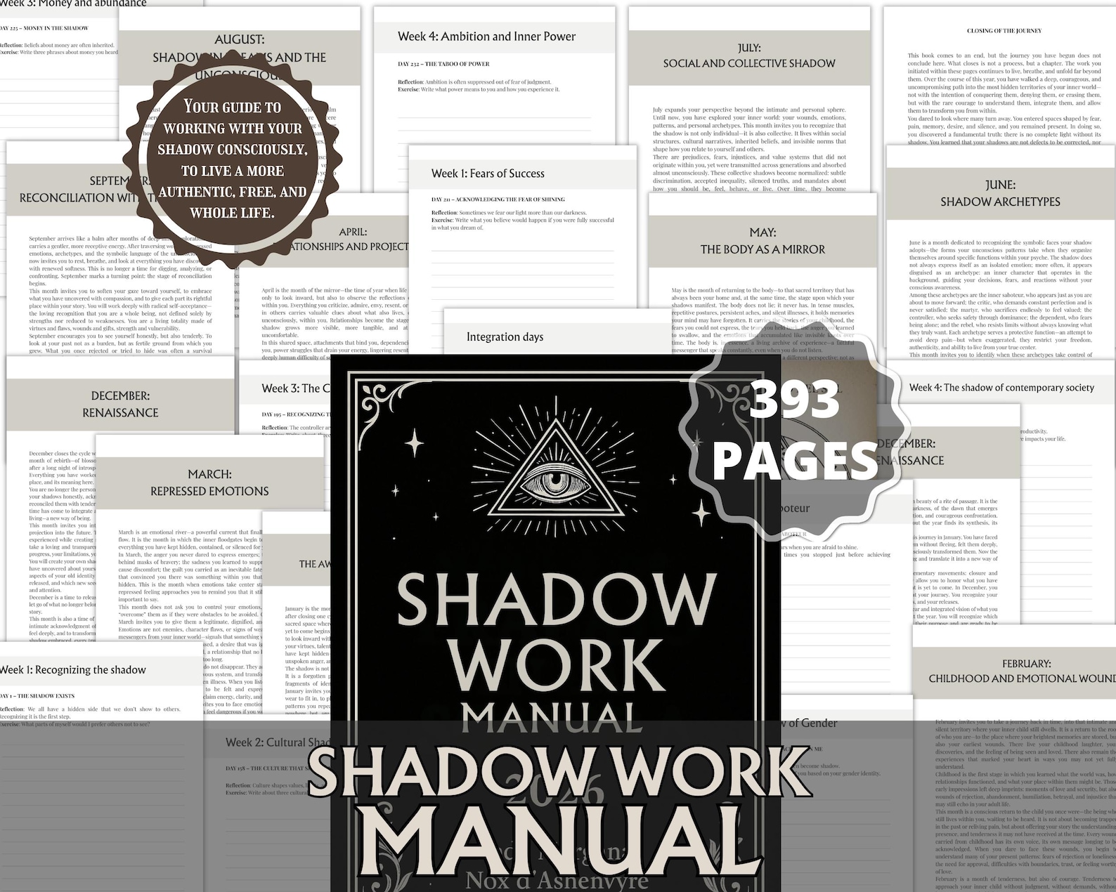 Shadow Growth Journal.pdf Shadow Work Journal 2026 for Emotional Healing and Spiritual Growth ...