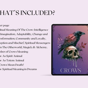 CROWS. Beautiful Pages for You Book of Shadows. Instant Download - Etsy