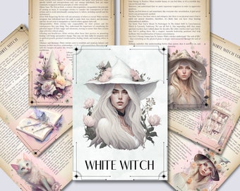 Pagina's White Witch Book of Shadows (digitale download)