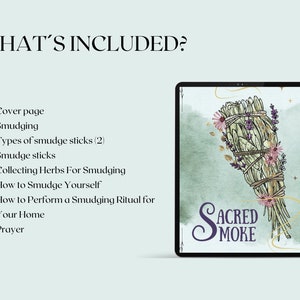 Smudging Guide for Beginners: Book of Shadows Pages (digital Download ...