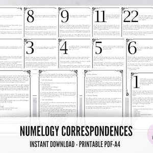 14 páginas CORRESPONDENCIAS NUMÉRICAS - Descarga instantánea