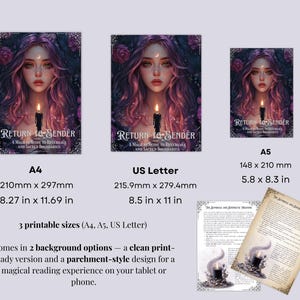 Return to Sender Printable Grimoire Pages — Ethical Reversal Spells, Protection Rituals & Energy Cleansing for Your Altar image 9