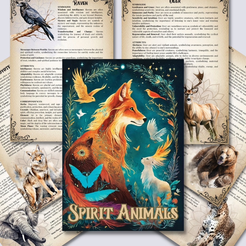 Totem Animal - Etsy