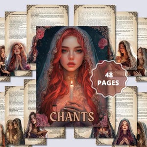 Gesänge. Wie erstelle ich kraftvolle Chants für die Zauberarbeit. Enthält 300 Chants für Schutz, Liebe, Geld, Heilung und mehr! Druckbar.
