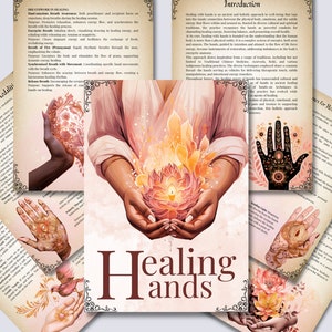 Grimoiresidor om läkande händer: Grunderna i energiläkning (PDF)