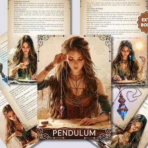 Pendel. Pendelbild. Pendelprogrammierung. Grimoire Seiten