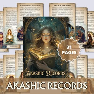 Registri Akashici / Guida Spirituale ed Energia di Guarigione / Scopo dell'Anima, Vite Passate ed Espansione della Coscienza. Stampabile