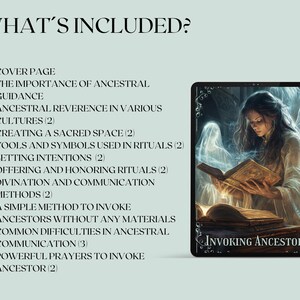 Invoking Ancestors Grimoire Pages: Basic Guide (printable) - Etsy
