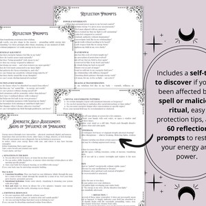Return to Sender Printable Grimoire Pages — Ethical Reversal Spells, Protection Rituals & Energy Cleansing for Your Altar image 7