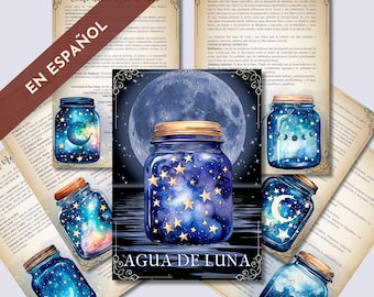 In Spanisch. Guia mágica del Agua Lunar.