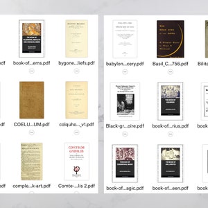 106 libros antiguos y raros de brujería: magia, wicca y paganismo (ebooks) imagen 3