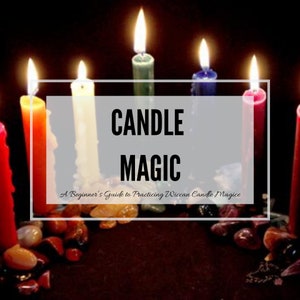 Candle Magic: Wicca Book of Shadows Pages (Digital Download)