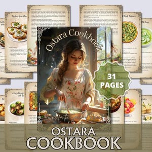 Guide de base du livre de cuisine Ostara. 25 recettes pour la saison du renouveau et de la renaissance. Imprimable