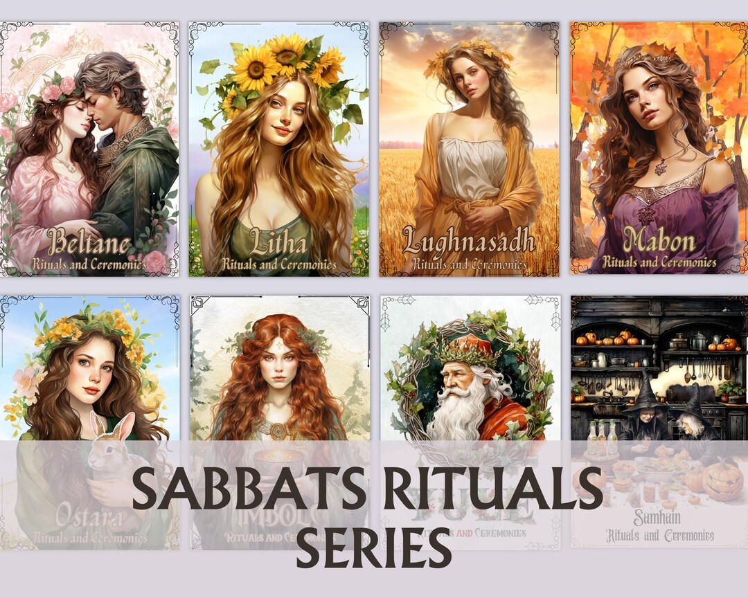 Complete Sabbats Rituals and Ceremonies Series | Wheel of the Year ...
