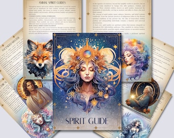 Spirit Guide Grimoire Seiten: Grundlagen, Buch der Schatten (druckbare PDF)
