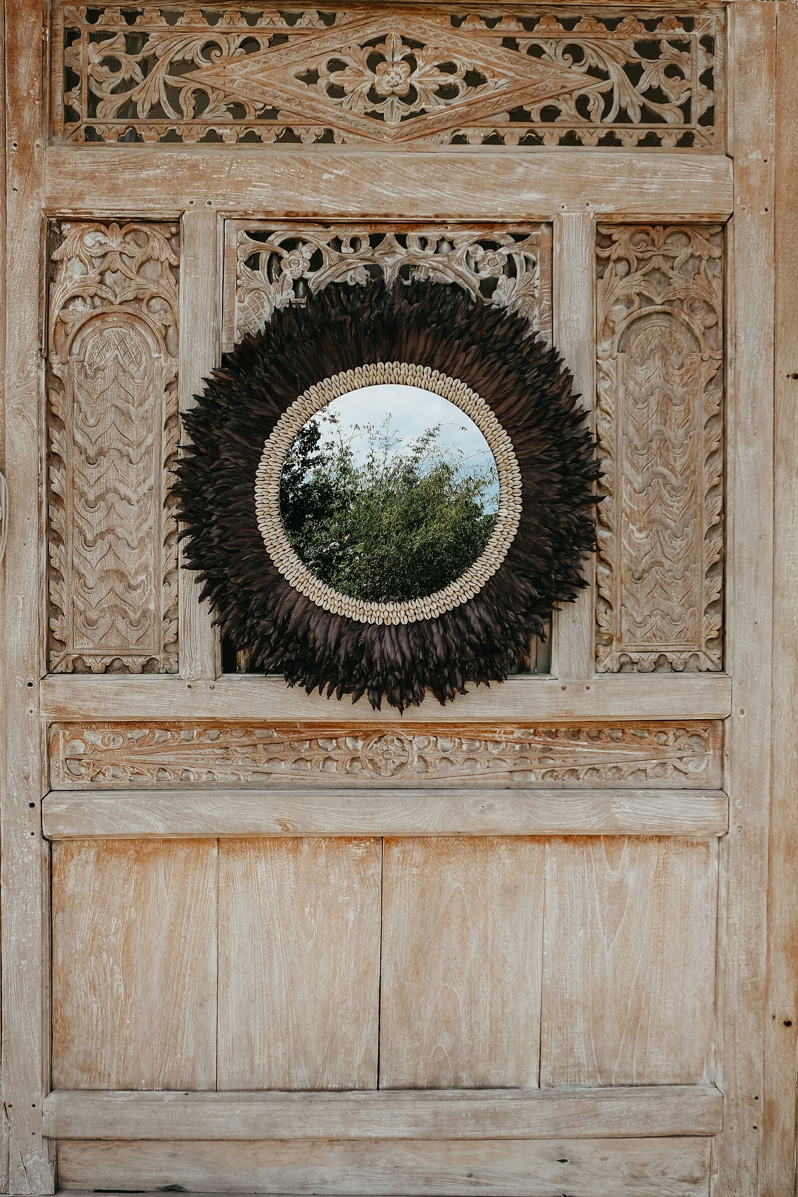 100 handcrafted Balinese mirror coastal style Etsy