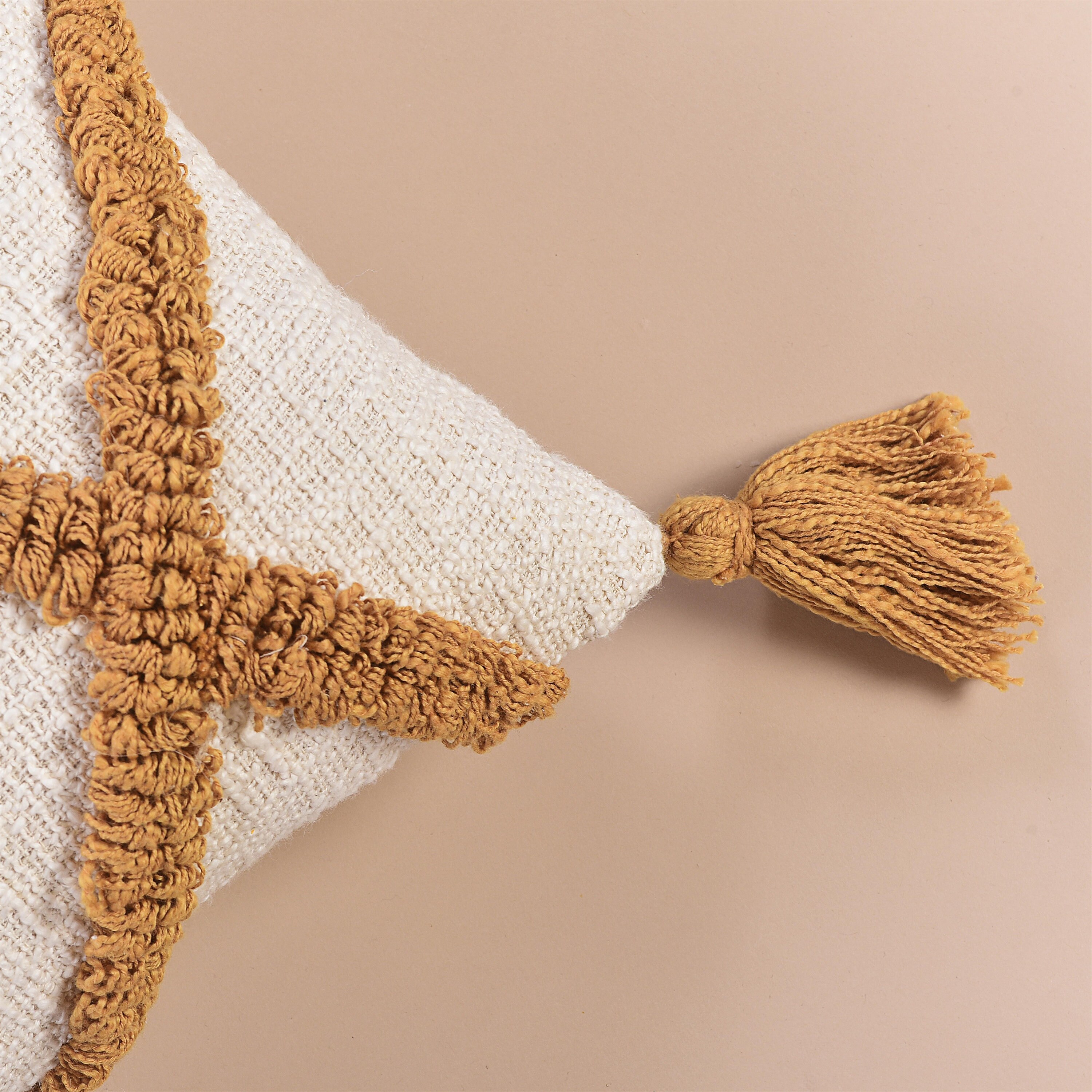 Handmade Tufted Pillow Case Boho Textured Pillow Cover 14x20 Etsy