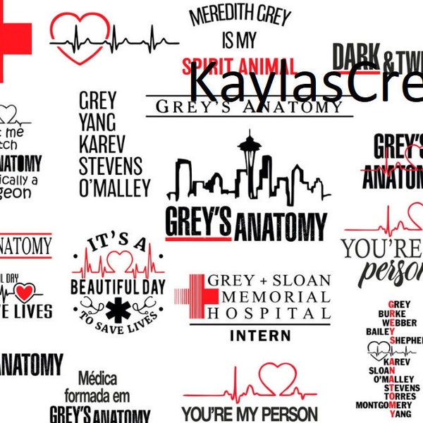 Greys anatomy svg