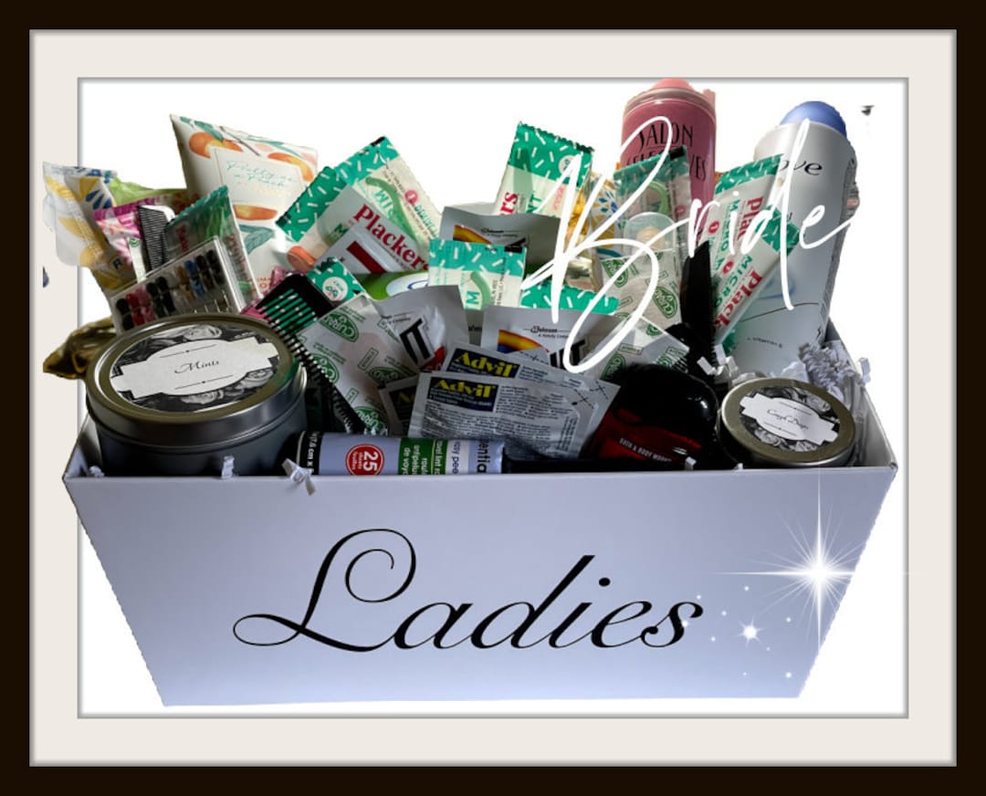 Wedding Amenity Basket, Wedding Restroom Basket, Guest Bathroom Essentials, Wedding  Bathroom Basket, Select Your Own Items 