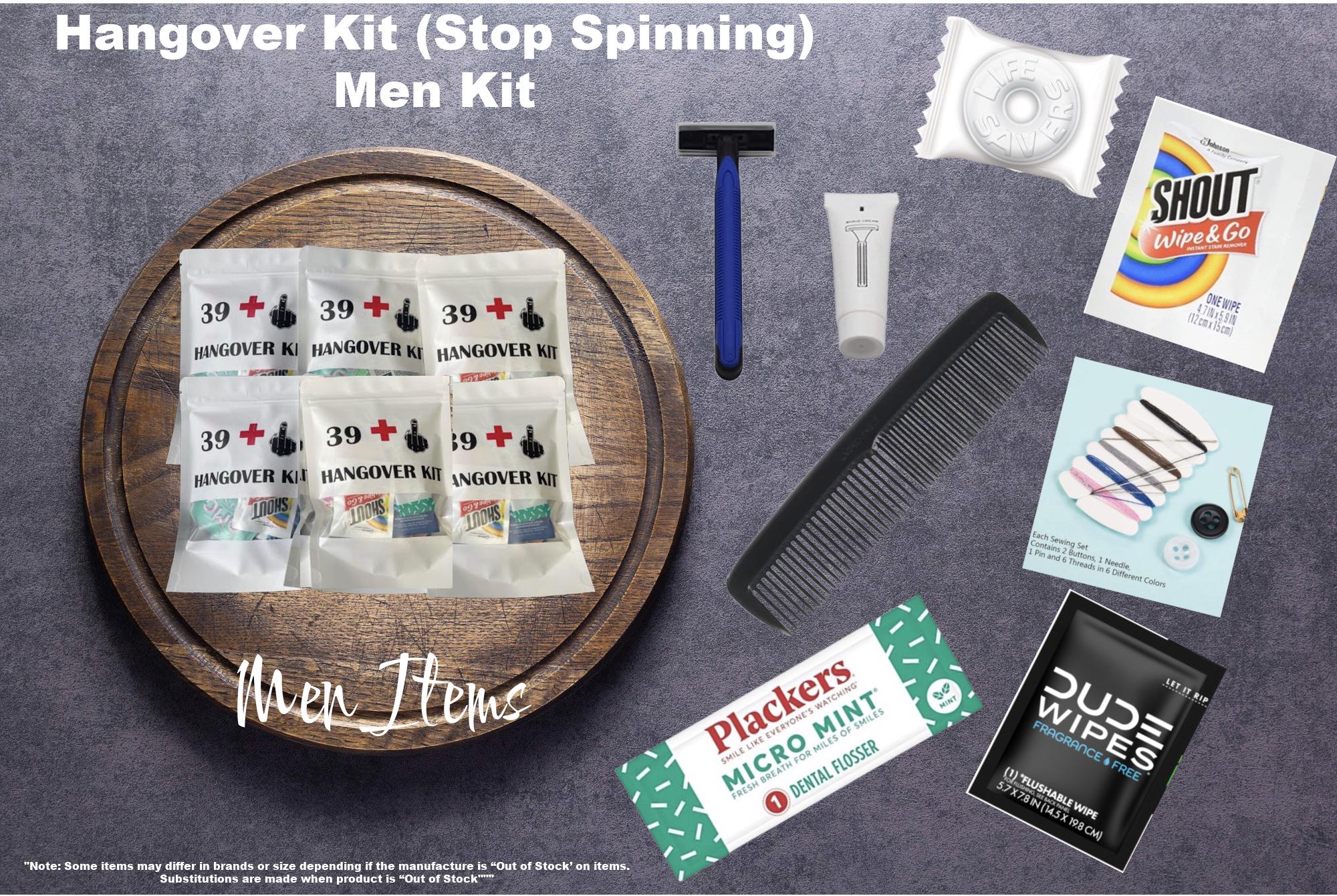 Turning 40 - 40th Birthday Favor Bags - 40th Birthday Favors - Favor Bags - Milestone Birthday  - Party Favors - 40th Hangover Kits - Thumbnail 2