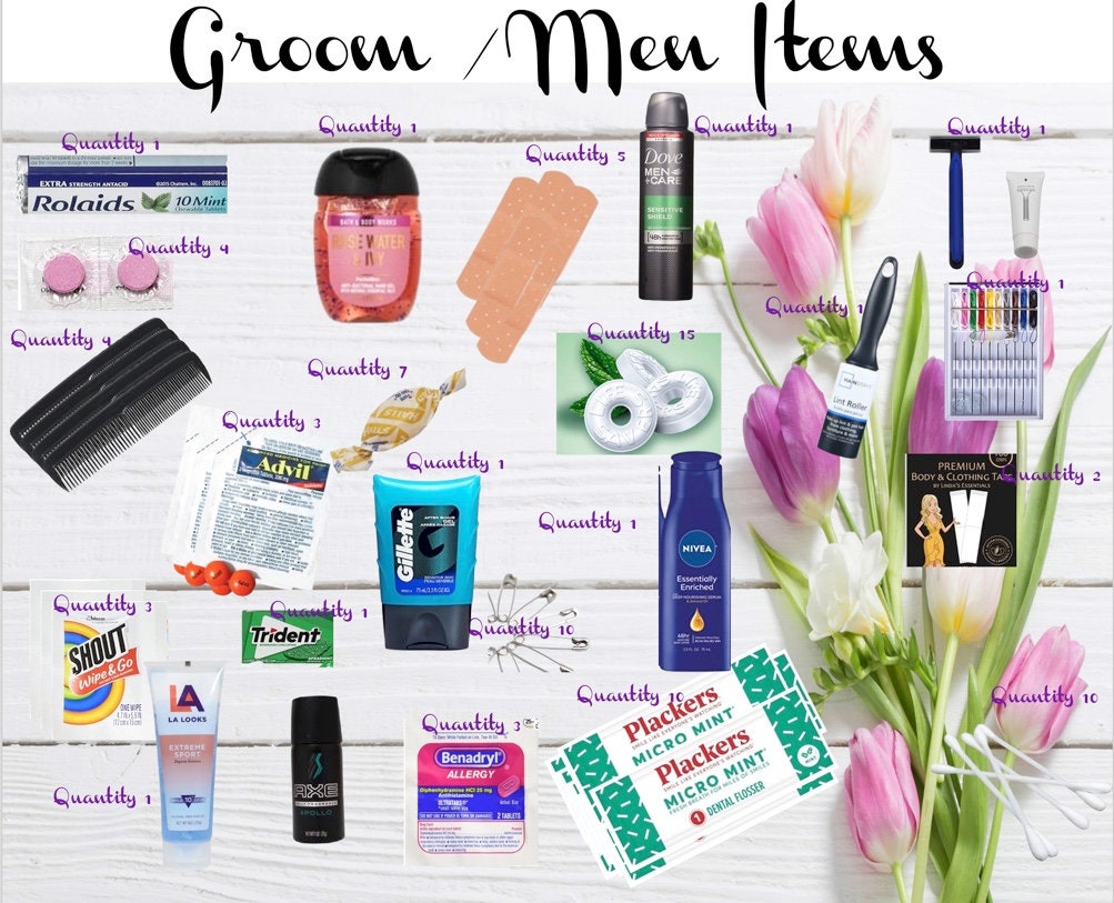 Wedding Amenity Basket Wedding Bathroom Basket Restroom Etsy