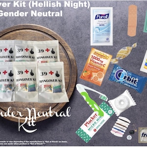 Turning 40 - 40th Birthday Favor Bags - 40th Birthday Favors - Favor Bags - Milestone Birthday  - Party Favors - 40th Hangover Kits