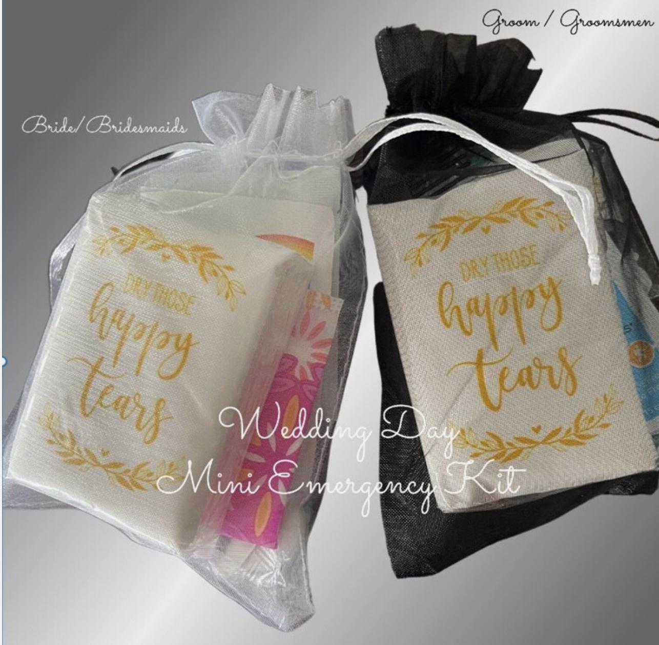Wedding Day Survival Kit for Brides|Bridesmaids|Groom|Groomsmen Wedding Kit - Party Favors - Thumbnail 3
