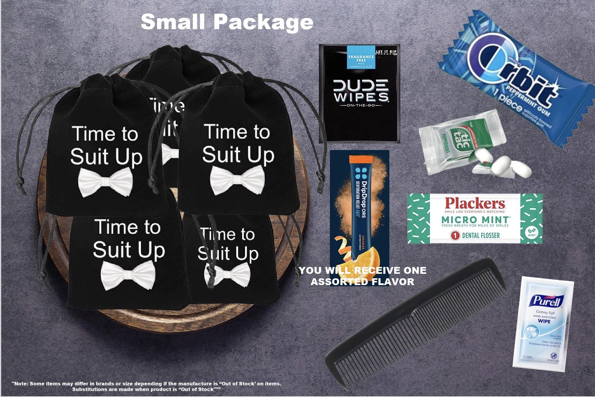 Groom and Groomsmen Recovery Kit - Bachelor Party - Wedding Day Kit - Thumbnail 2