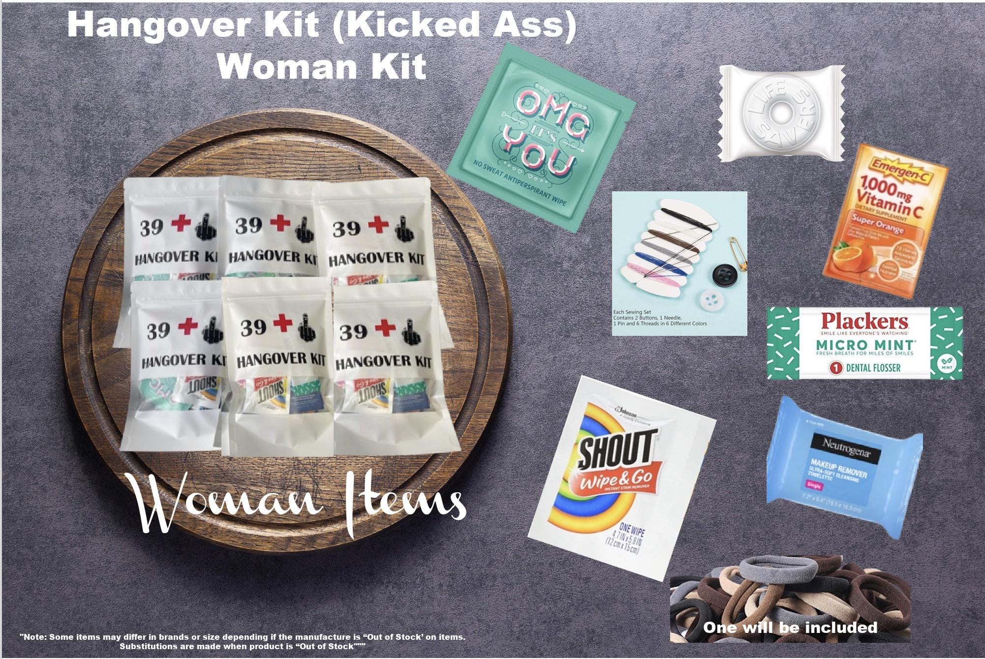 Turning 40 - 40th Birthday Favor Bags - 40th Birthday Favors - Favor Bags - Milestone Birthday  - Party Favors - 40th Hangover Kits - Thumbnail 6