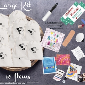 Wedding Emergency Kit - Bride/Bridesmaids  | Day of Wedding Emergency Kit | Bridal Party Kit | Wedding Bag | Wedding Day Bag