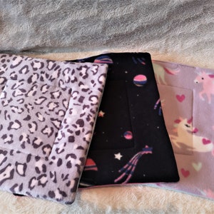 OFFER: 2 X PERSONALIZED Guinea Pig Absorbent Pee Pad Hedgehog Lap Pad Absorbent Fleece Pad For Small Animals image 2