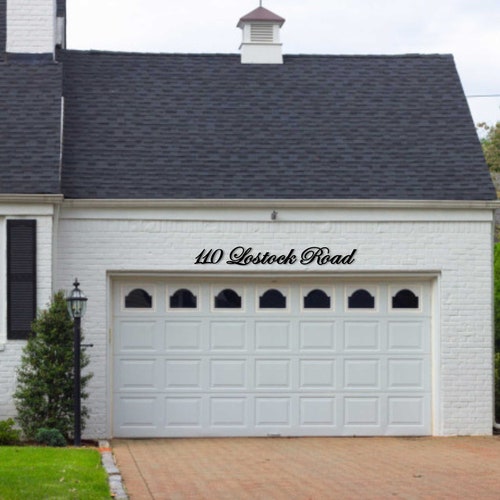 Script Address Sign script House Numbers Custom House Etsy