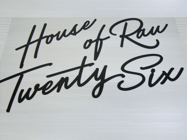 Script Huse Numbers Script Address Sign ,script House Numbers, Custom House Numbers Sign ...