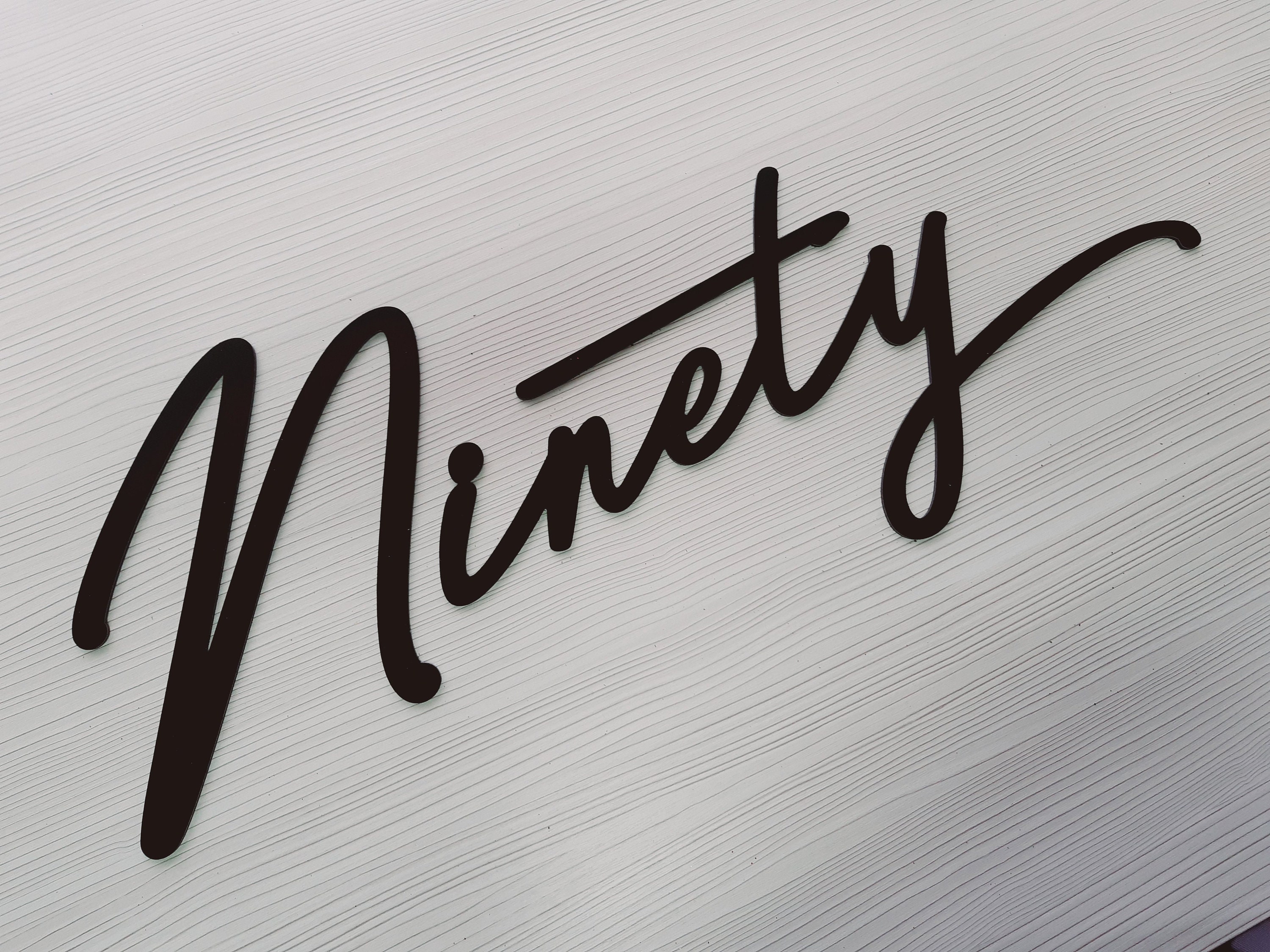Script Address Sign ,script House Numbers, Custom House Numbers Sign ...