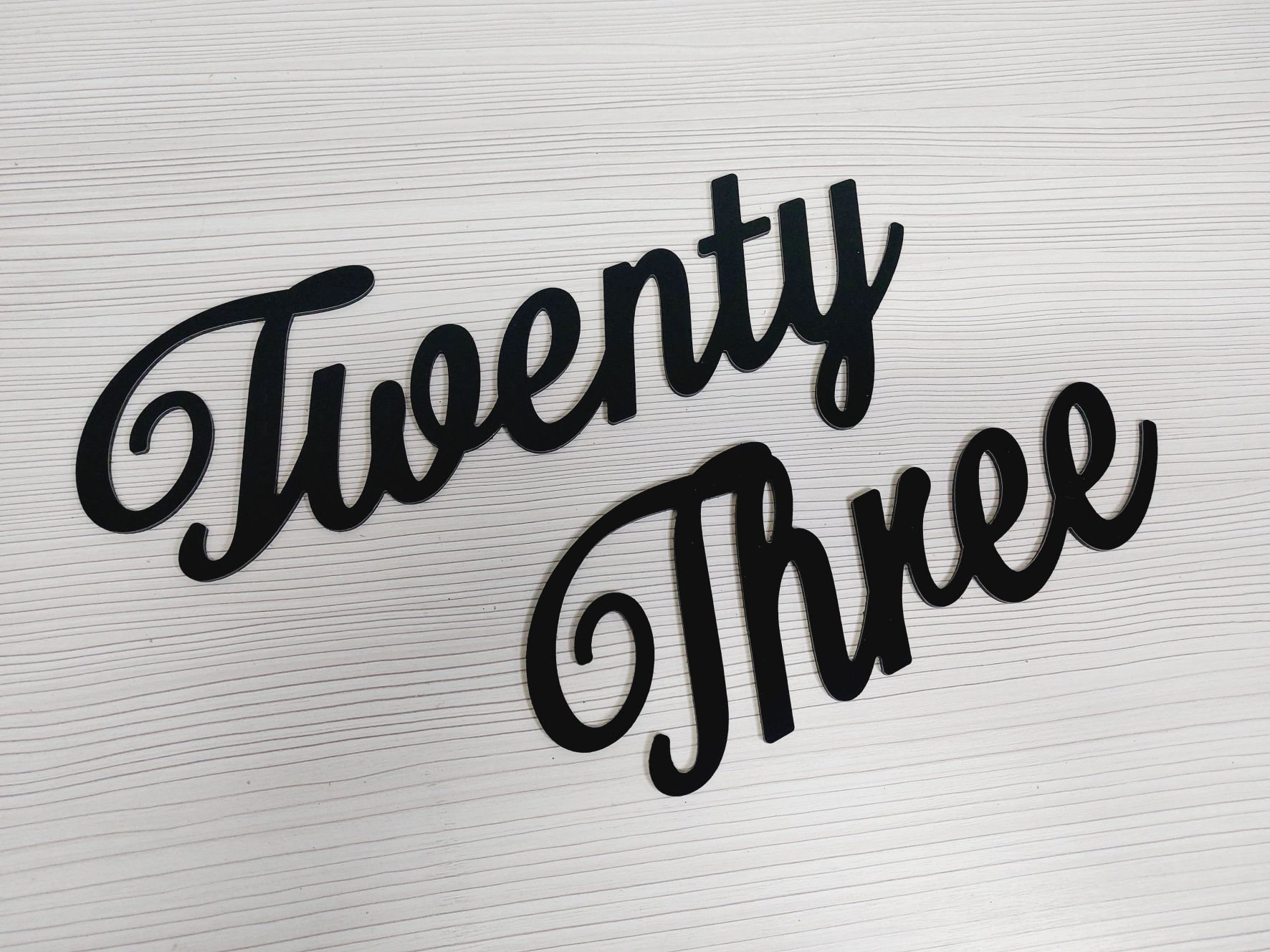 Script Address Signs ,script House Numbers, Custom House Numbers Sign ...