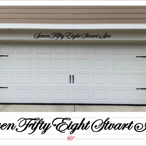 Script Address Sign script House Numbers Custom House Etsy