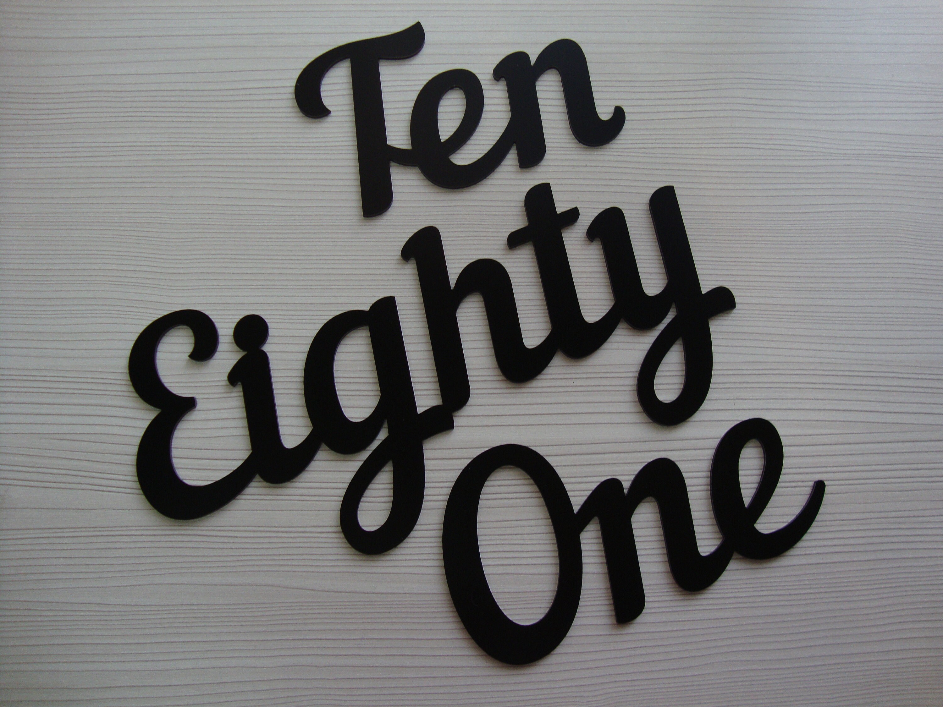 Script Address Sign Etsy