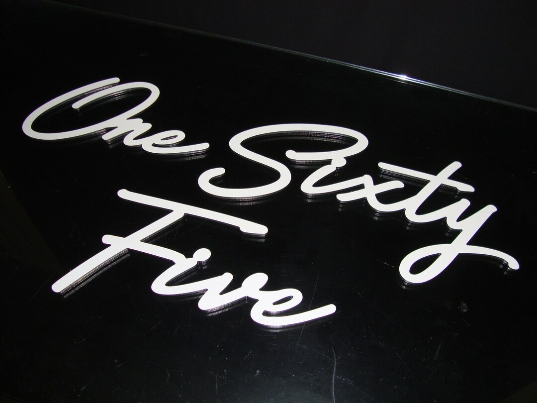 Script Address Sign ,script House Numbers, Custom House Numbers Sign